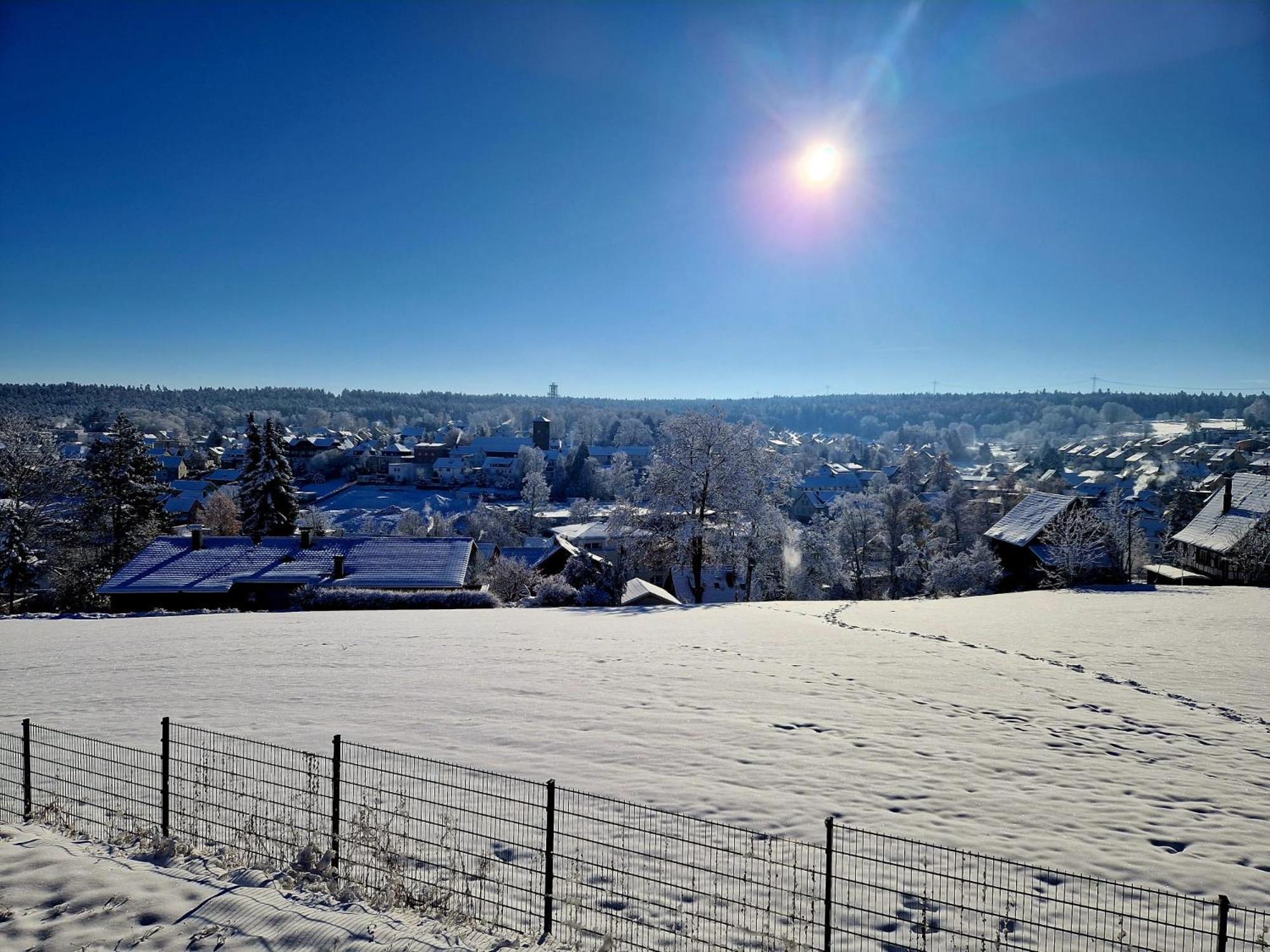 Modernes Panorama-Domizil Leilighet Schömberg Eksteriør bilde